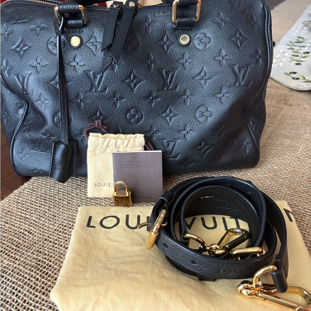 Louis Vuitton Empriente Speedy 30 W/Strap